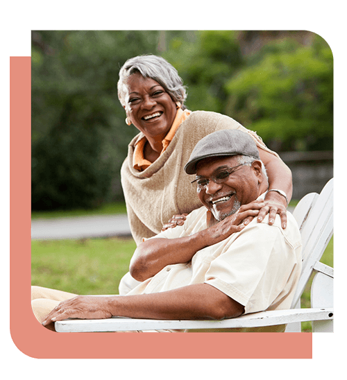 HomeCare-Advocacy Happy elderly couple outdoors